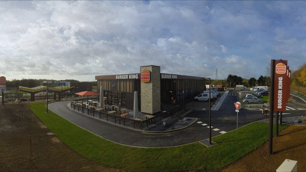 Construction Burger King Cosnes-et-Romain